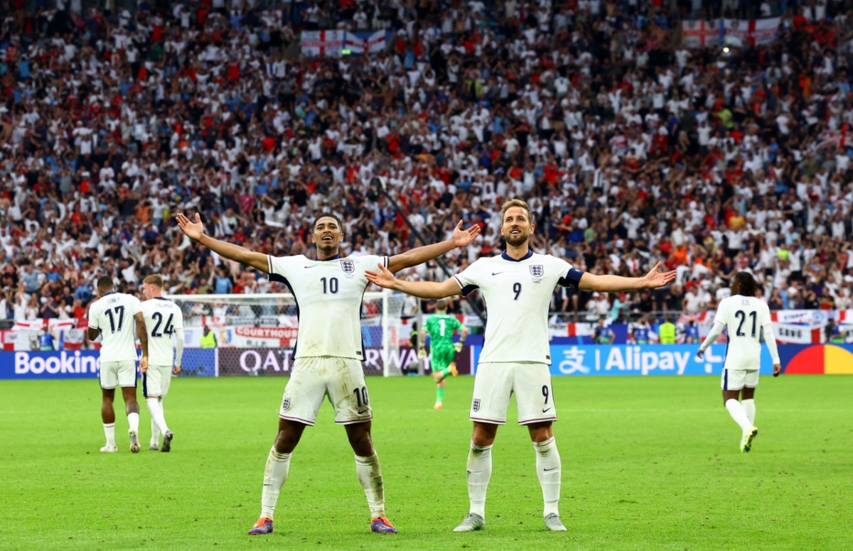 Kết quả vòng 1/8 EURO 2024 rạng sáng 1/7: Anh ngược dòng khó tin trước Slovakia