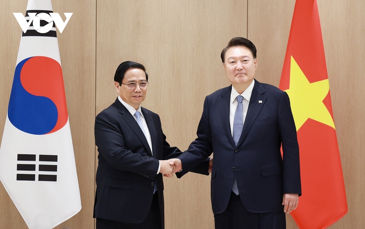 vietnamese prime minister meets with korean president picture 1