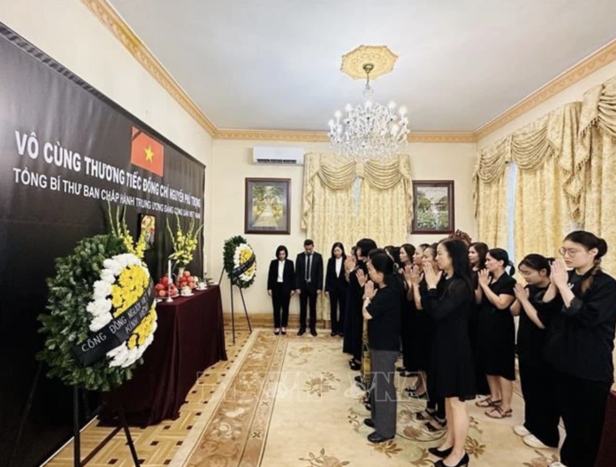 international organisations highly evaluate vietnamese party chief s imprints picture 1