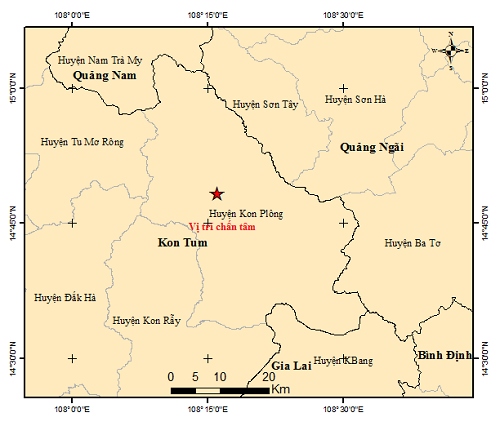 ngay 31 7,àyKonTumlạixảyratrậnđộngđấ<strong></strong> kon tum lai xay ra 9 tran dong dat hinh anh 1