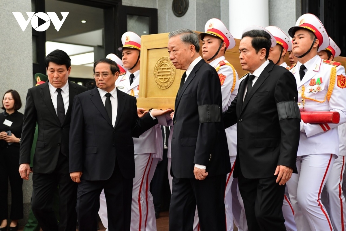 memorial service, funeral procession for party leader nguyen phu trong picture 6