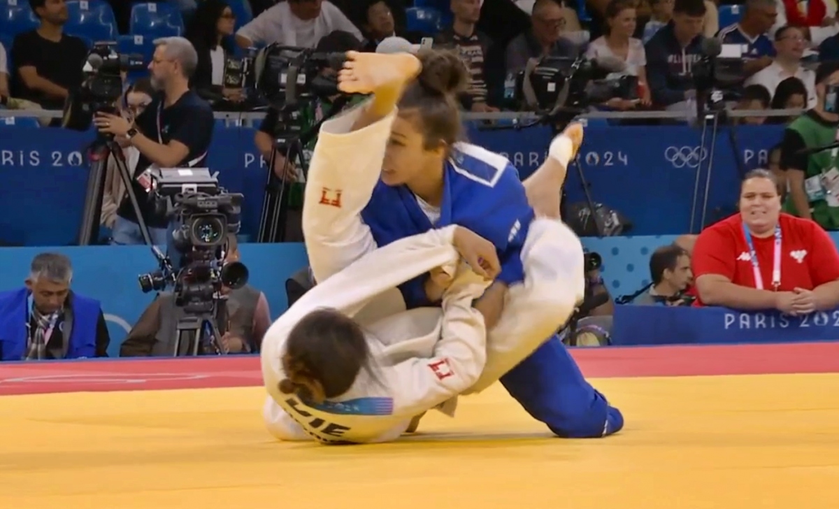 vo si judo hoang thi tinh thua sat nut o olympic 2024 hinh anh 1