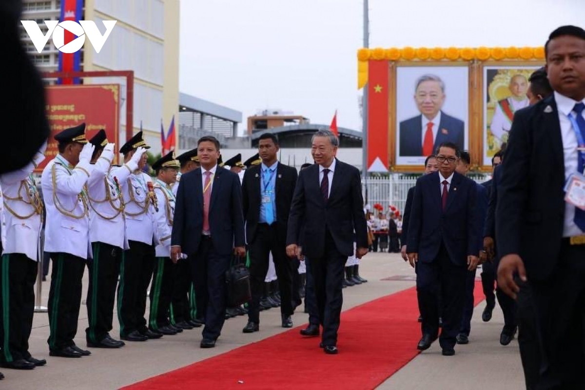 vietnamese president concludes cambodia visit with great success picture 1