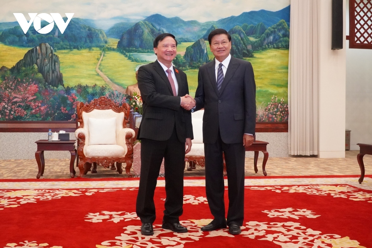 lao leaders value vietnam laos parliamentary cooperation picture 1
