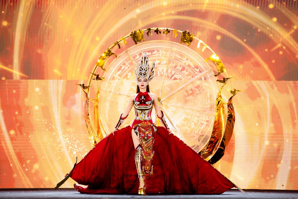 beauties wow in national costume competition at miss grand vietnam 2024 picture 2
