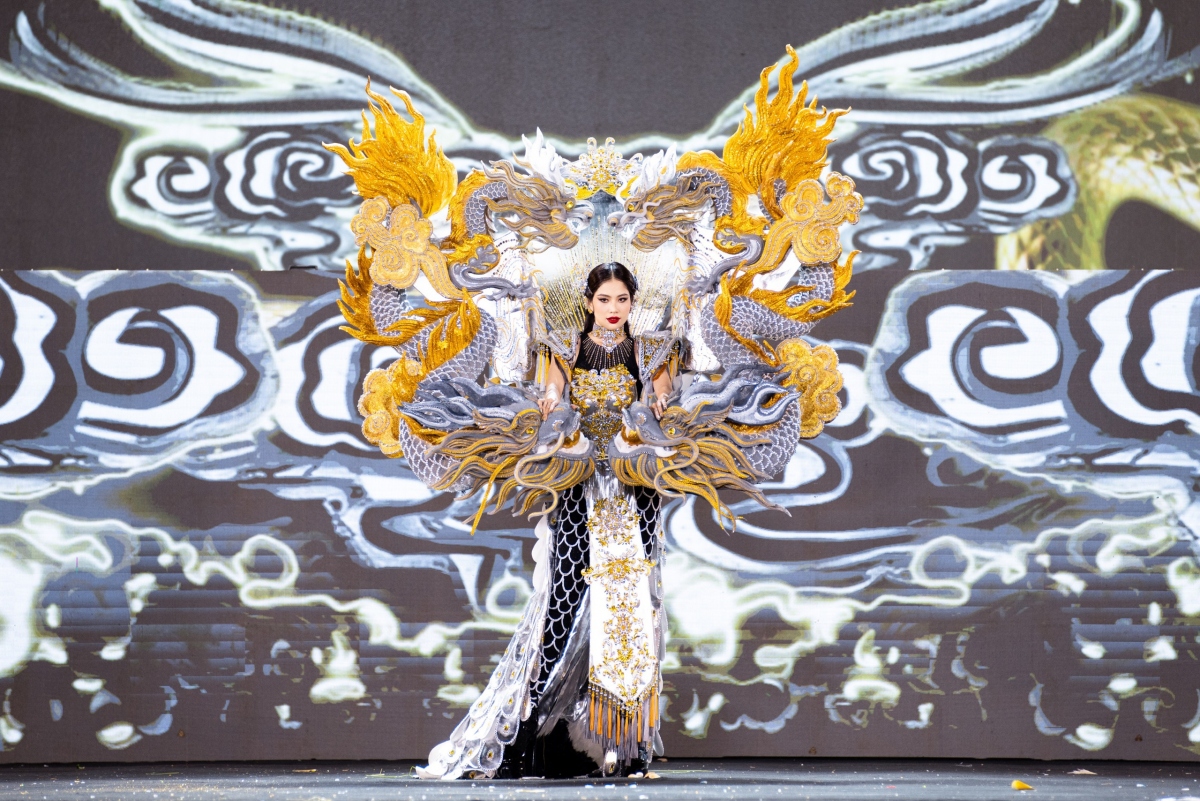 beauties wow in national costume competition at miss grand vietnam 2024 picture 8