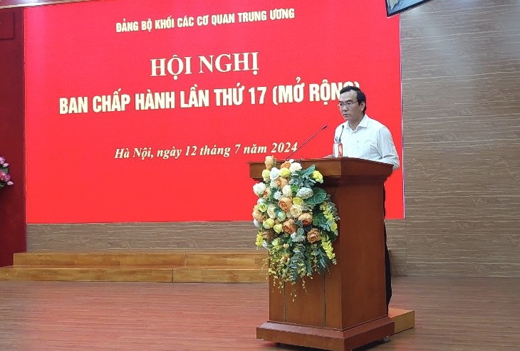 Đảng bộ Khối các cơ quan Trung ương cụ thể hóa nhiều nhiệm vụ quan trọng