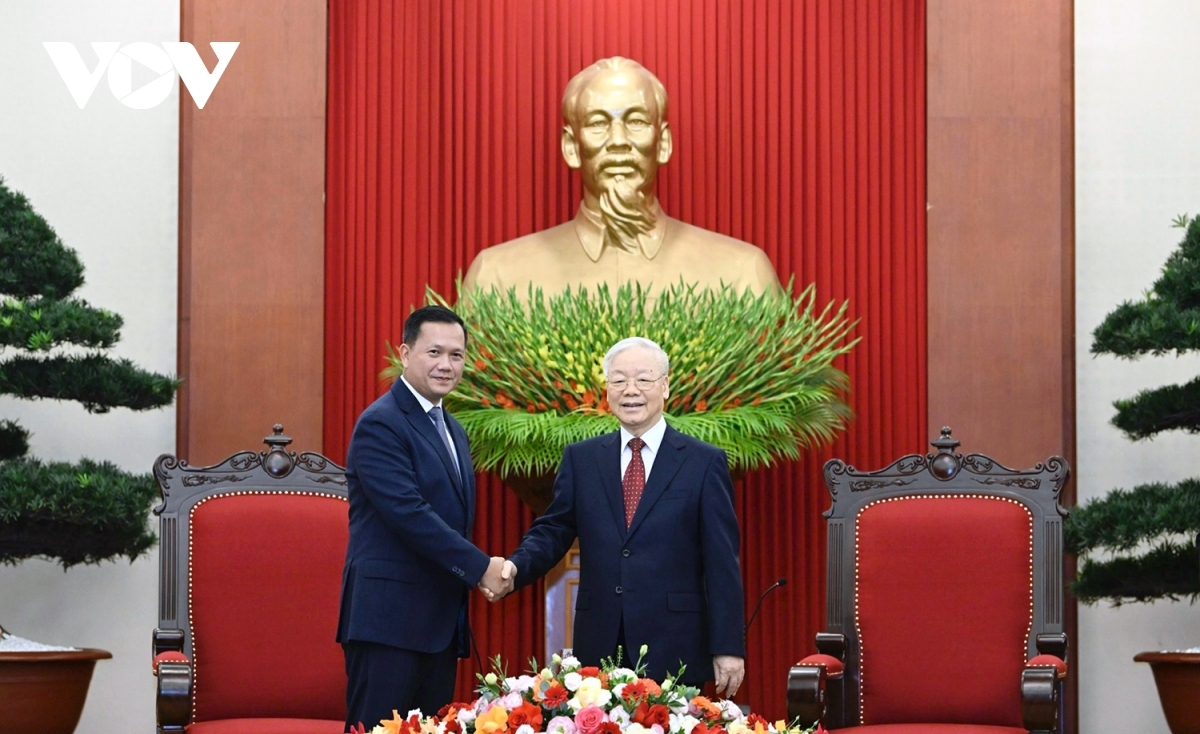 a look back at party leader nguyen phu trong in meetings with world leaders picture 7