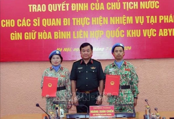two more vietnamese military officers to join un peacekeeping forces picture 1