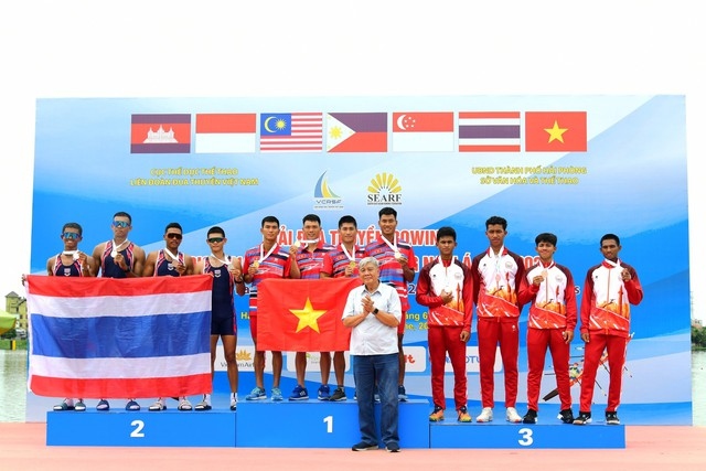 vietnam top medal tally at sea rowing and canoeing championships picture 1