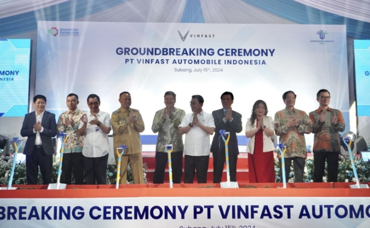 vinfast kick-starts construction of indonesia assembly plant picture 1
