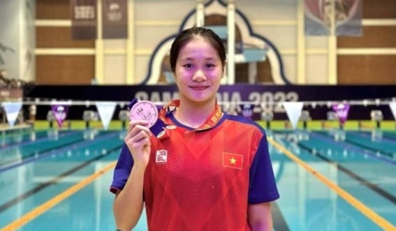swimmer vo thi my tien gets wildcard for paris games picture 1