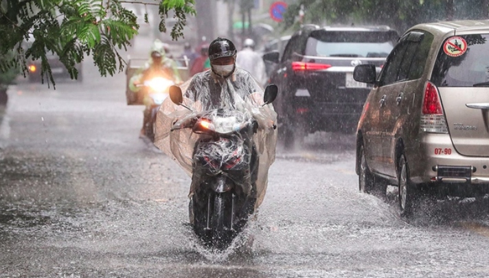 Thời tiết hôm nay 3/7: Bắc Bộ có mưa rào và dông, cục bộ có mưa to