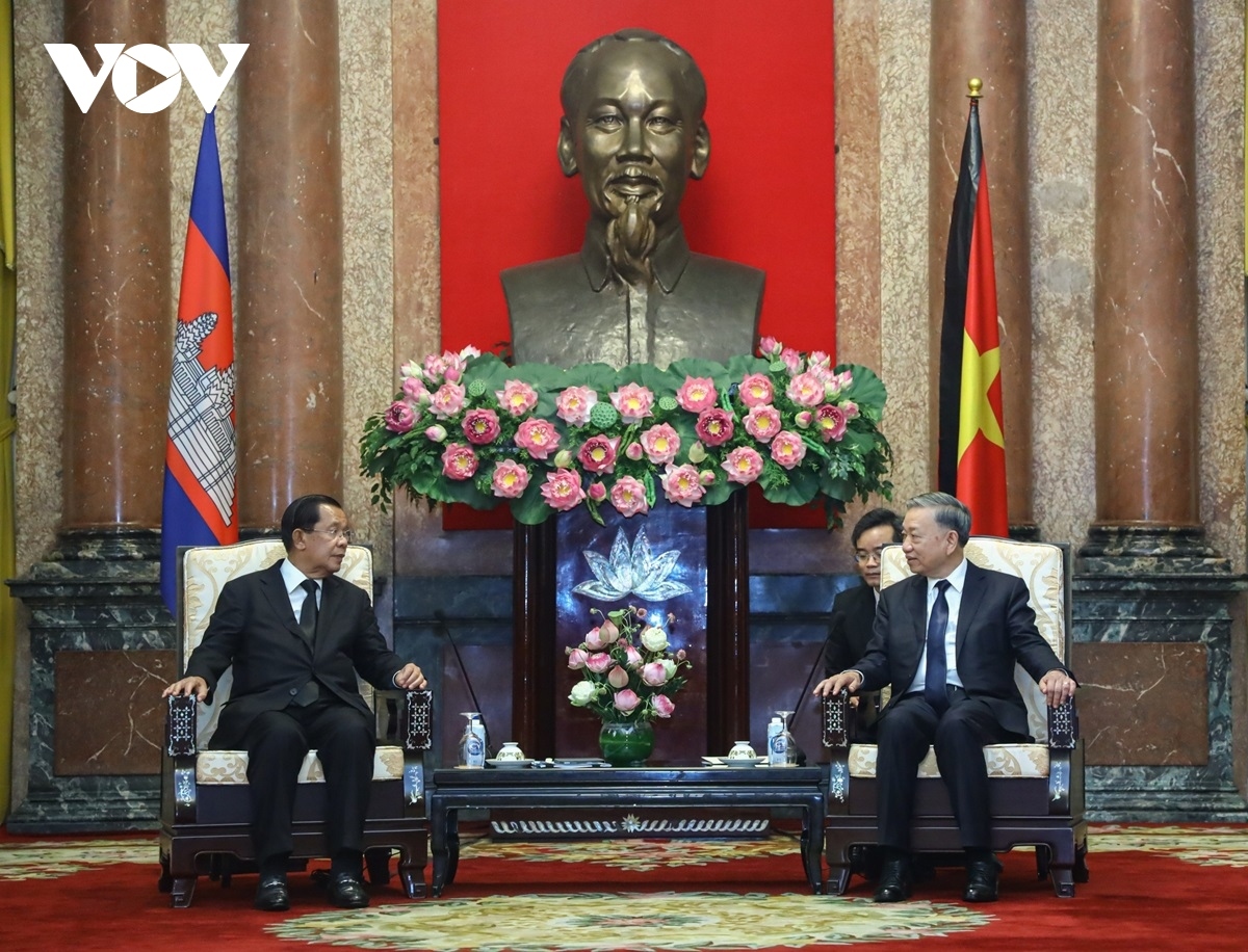 president to lam receives foreign leaders to party chief nguyen phu trong s funeral picture 2