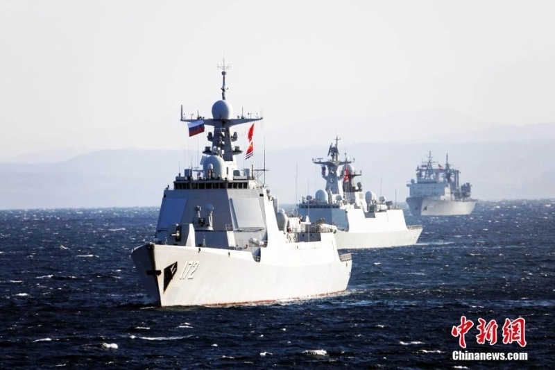 Trung Quốc và Nga tổ chức tập trận chung “Liên hợp trên biển - 2024”