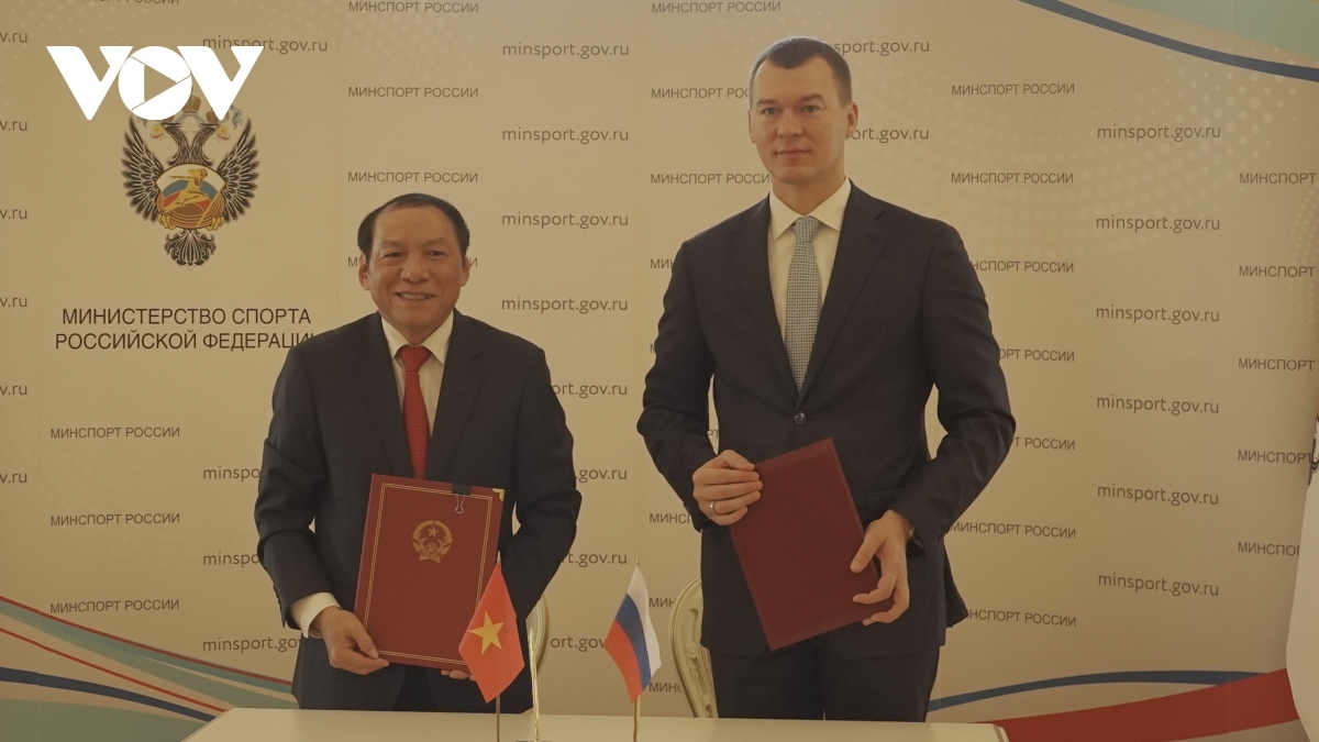 vietnam and russia promote cooperation in sports picture 1