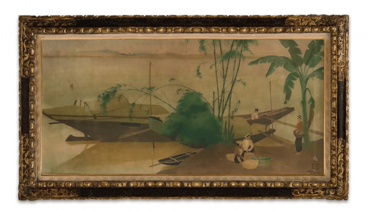 350 paintings featuring 20th-century vietnamese art put up for sale picture 1
