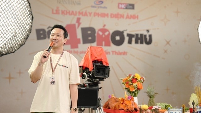 Dao dien tran thanh chinh thuc khoi quay phim hai tet 2025 hinh anh 1