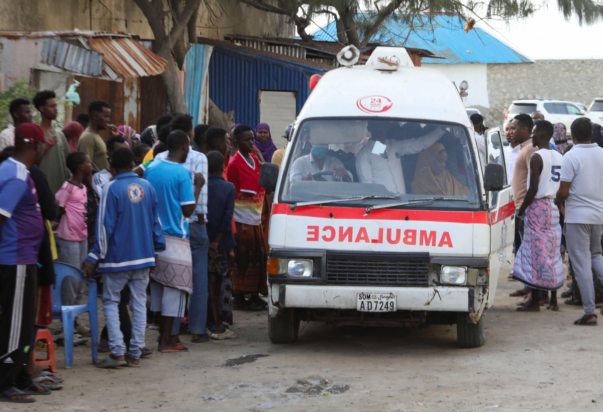 Đánh bom trên bãi biển ở thủ đô của Somalia khiến ít nhất 8 người thiệt mạng