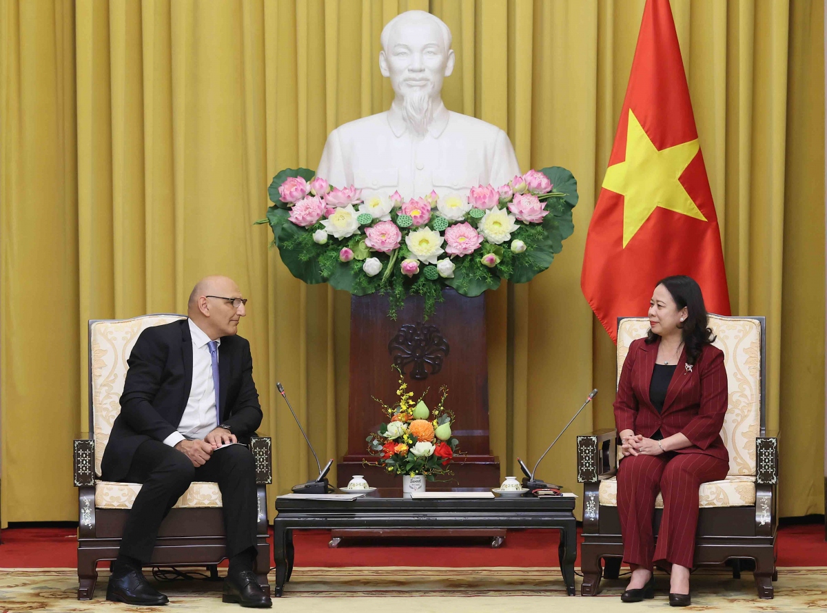 phó chủ tịch nước võ thị Ánh xuân tiếp Đặc phái viên của tổng thống azerbaijan hình ảnh 1 pho chu tich nuoc vo thi Anh xuan tiep Dac phai vien cua tong thong azerbaijan hinh anh 1