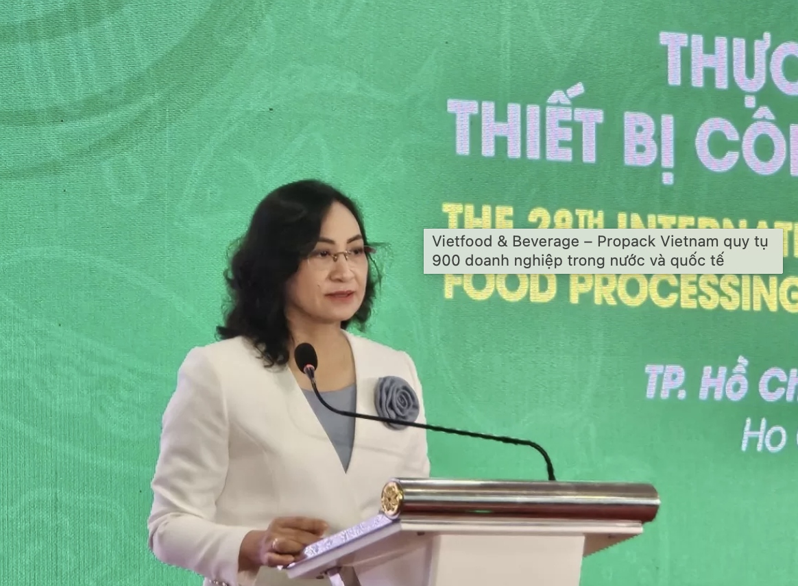 over 900 businesses attend vietfood beverage - propack vietnam 2024 picture 1