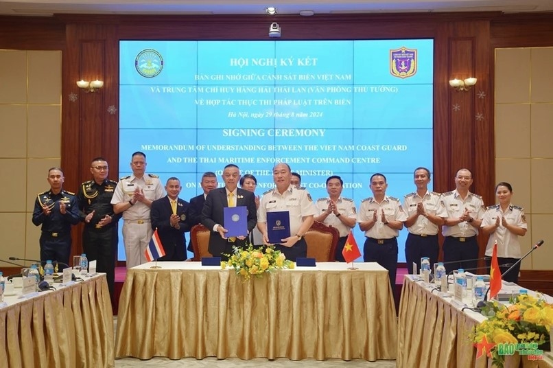 vietnam, thailand ink mou on maritime law enforcement cooperation picture 1