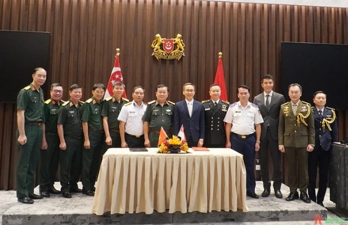 vietnam, singapore hold 15th defence policy dialogue picture 1