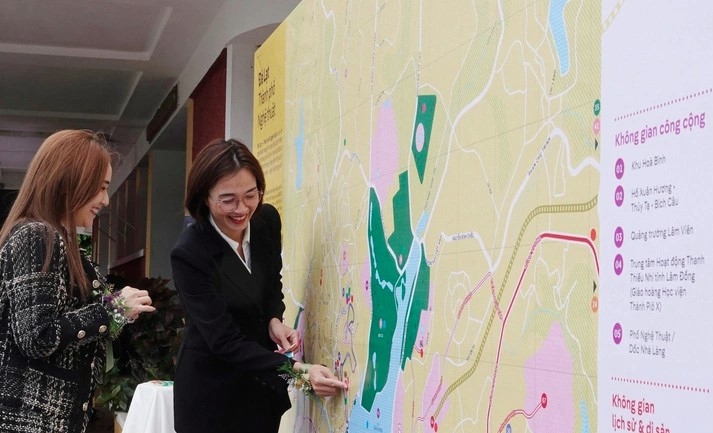 Da Lat Art Tourism Map launched