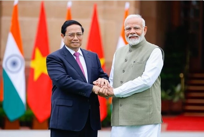 Vietnam, India issue joint statement