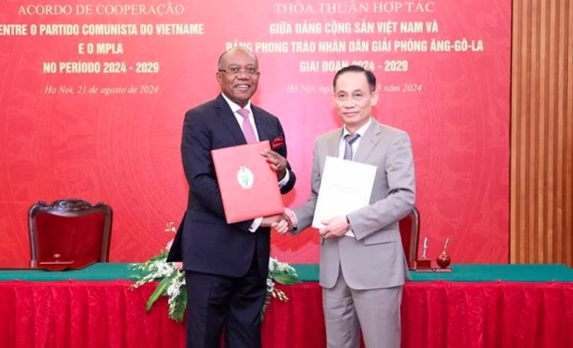 Vietnamese, Angolan Parties foster cooperation