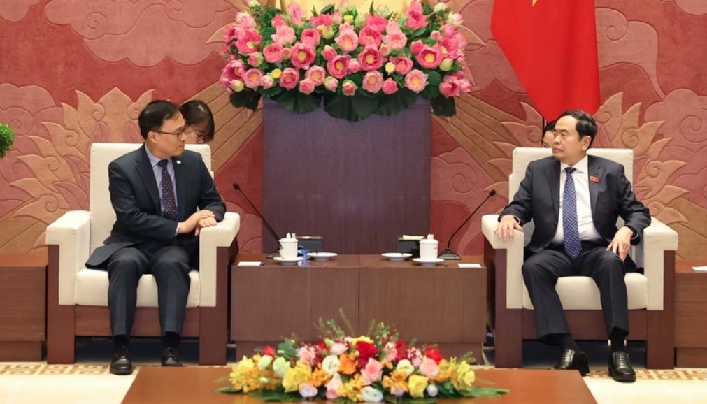 NA Chairman receives new Korean Ambassador to Vietnam