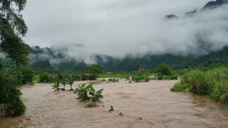 mua lon lam 1 nguoi tu vong o tuyen quang hinh anh 1