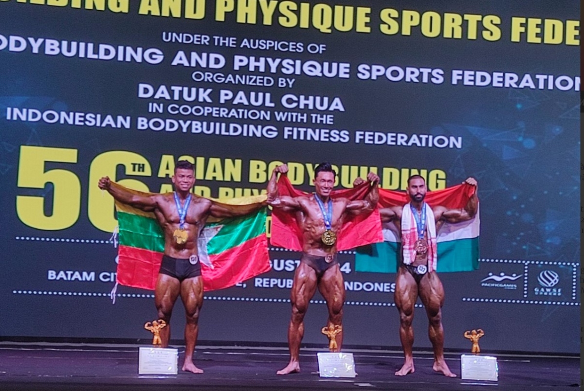 vietnamese bodybuilders rank second in asian tournament picture 1