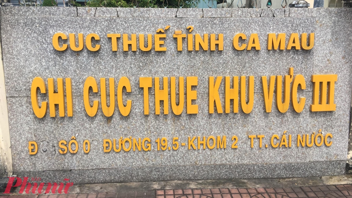 bat tam giam pho chi cuc truong chi cuc thue khu vuc iii hinh anh 1