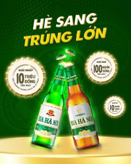 bat nap bia ha noi chai xanh, trung ngay 10 trieu tien mat hinh anh 3