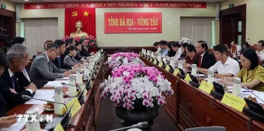 Ba Ria-Vung Tau holds dialogue with Japanese enterprises