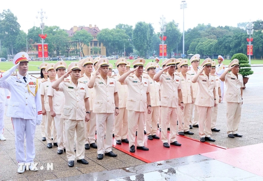 lanh dao Dang, nha nuoc vao lang vieng chu tich ho chi minh nhan dip quoc khanh hinh anh 6