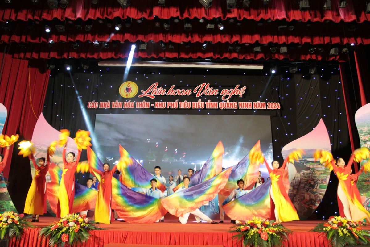 Rộn ràng ngày hội các Nhà Văn hóa thôn - Khu phố tiêu biểu tỉnh Quảng Ninh 2024
