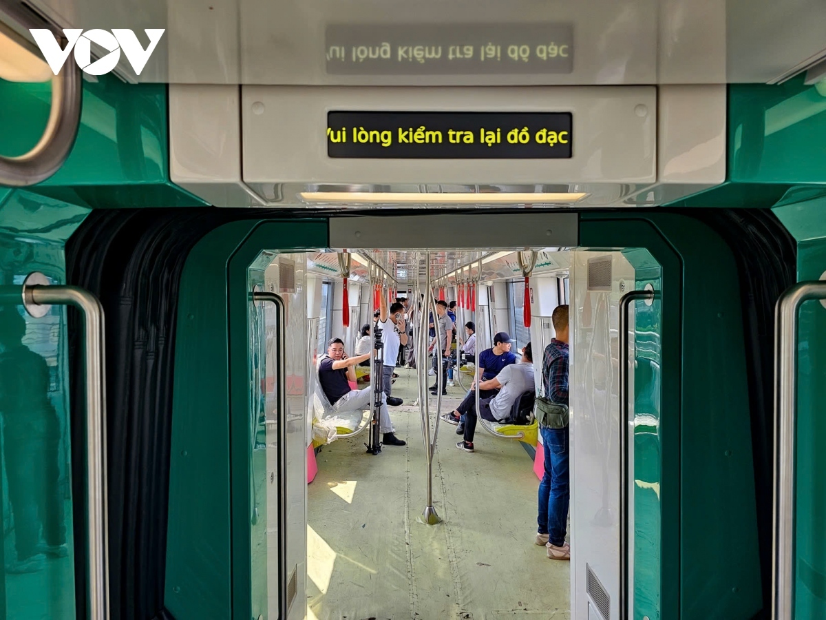 nhon-hanoi station metro line to begin commercial operation this august picture 12