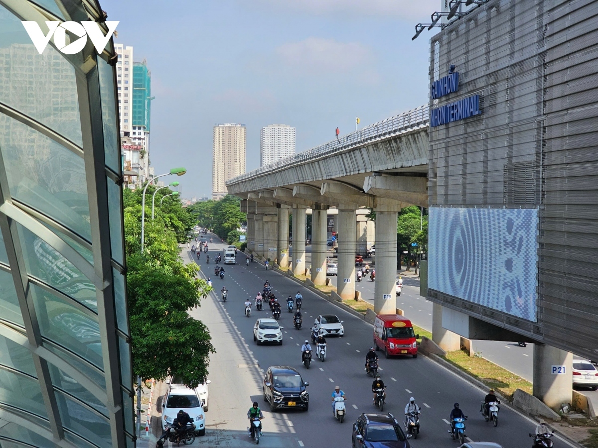 nhon-hanoi station metro line to begin commercial operation this august picture 2