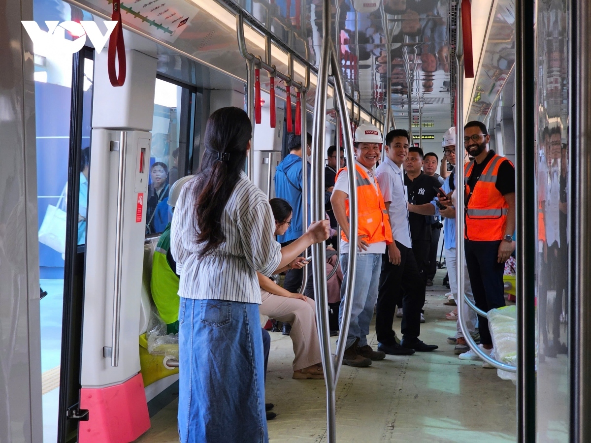 nhon-hanoi station metro line to begin commercial operation this august picture 9