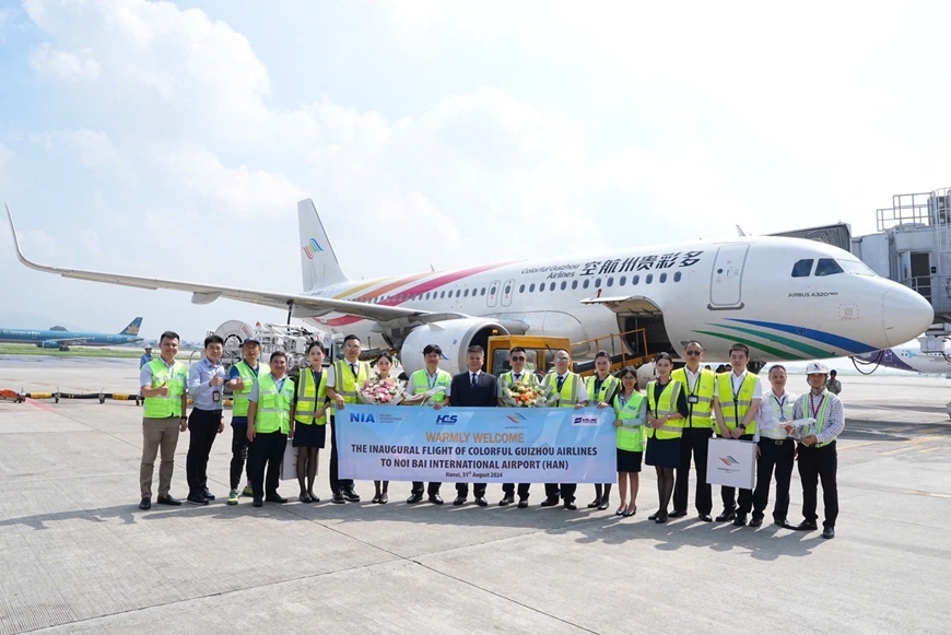 colorful guizhou airlines opens guiyang-hanoi route picture 1