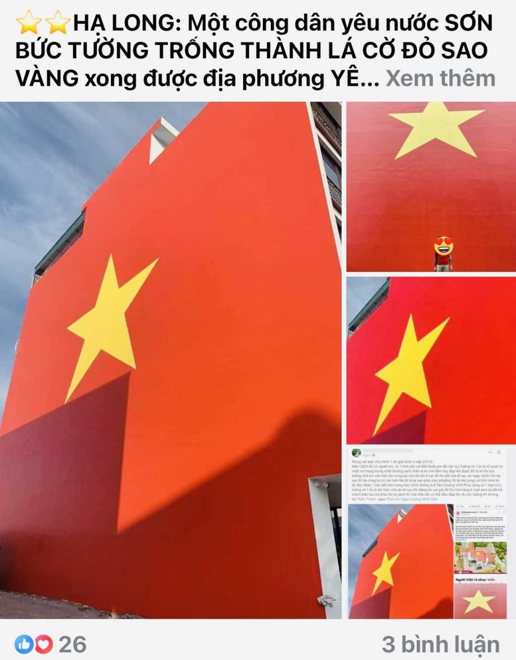 xu ly nguoi dua thong tin that thiet ve viec son tuong hinh anh co to quoc o quang ninh hinh anh 1