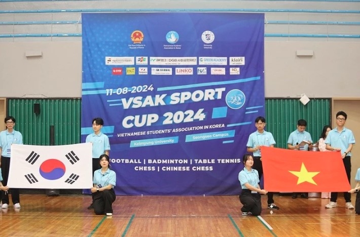 sporting event held for vietnamese students in rok picture 1