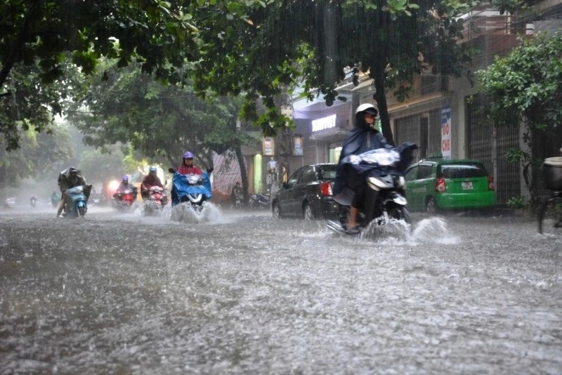 thoi tiet hom nay 25 8 Dong bac bo va thanh hoa co mua to va dong hinh anh 1