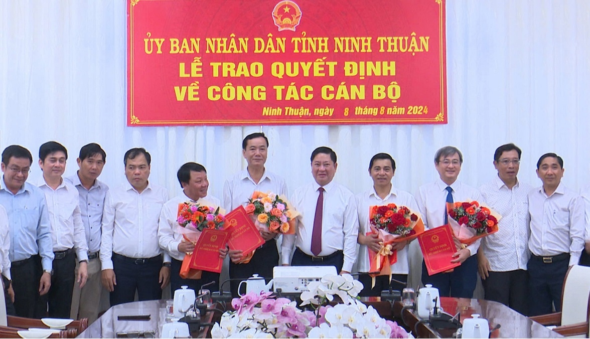 ninh thuan bo nhiem nhieu can bo chu chot hinh anh 2