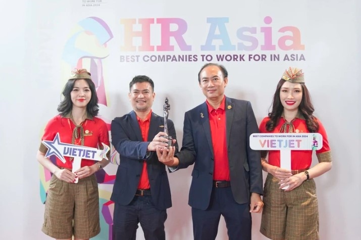 vietjet honoured as best company to work for in asia 2024 picture 1