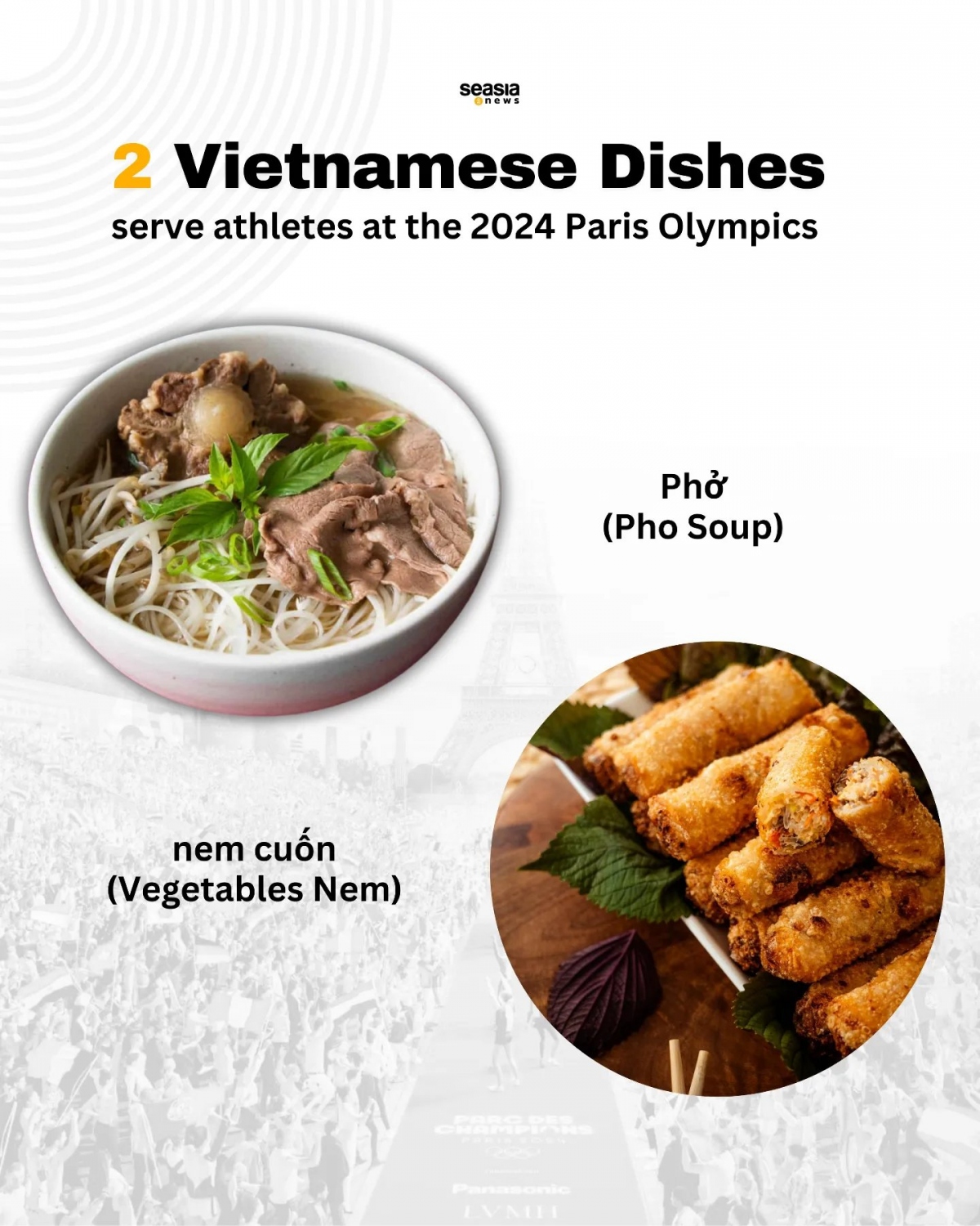 two vietnamese dishes selected to serve athletes at 2024 paris olympics picture 1