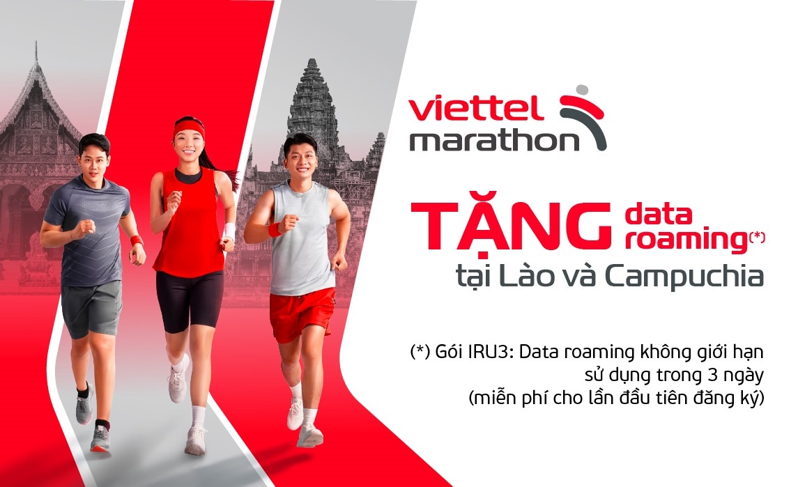 viettel tang data roaming cho van dong vien tham gia giai chay viettel marathon hinh anh 2