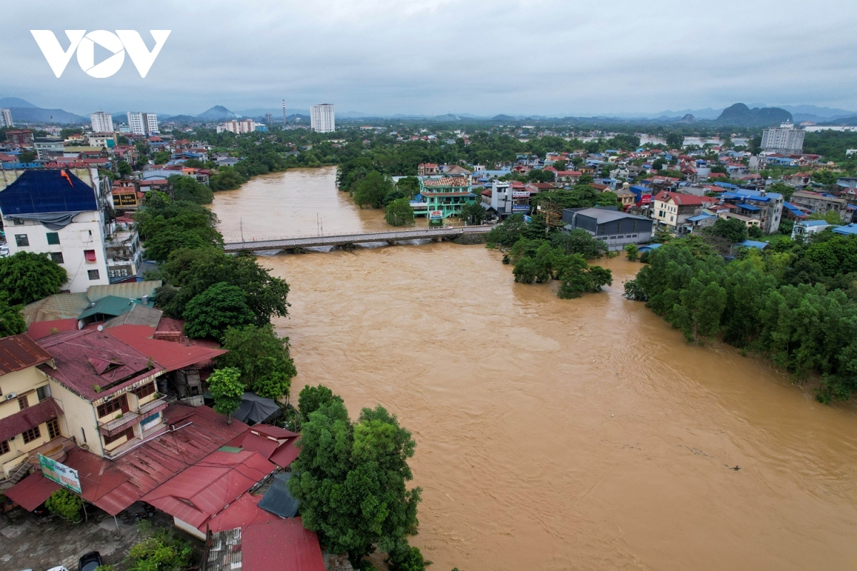 Lũ trên sông Thao vượt mức lịch sử